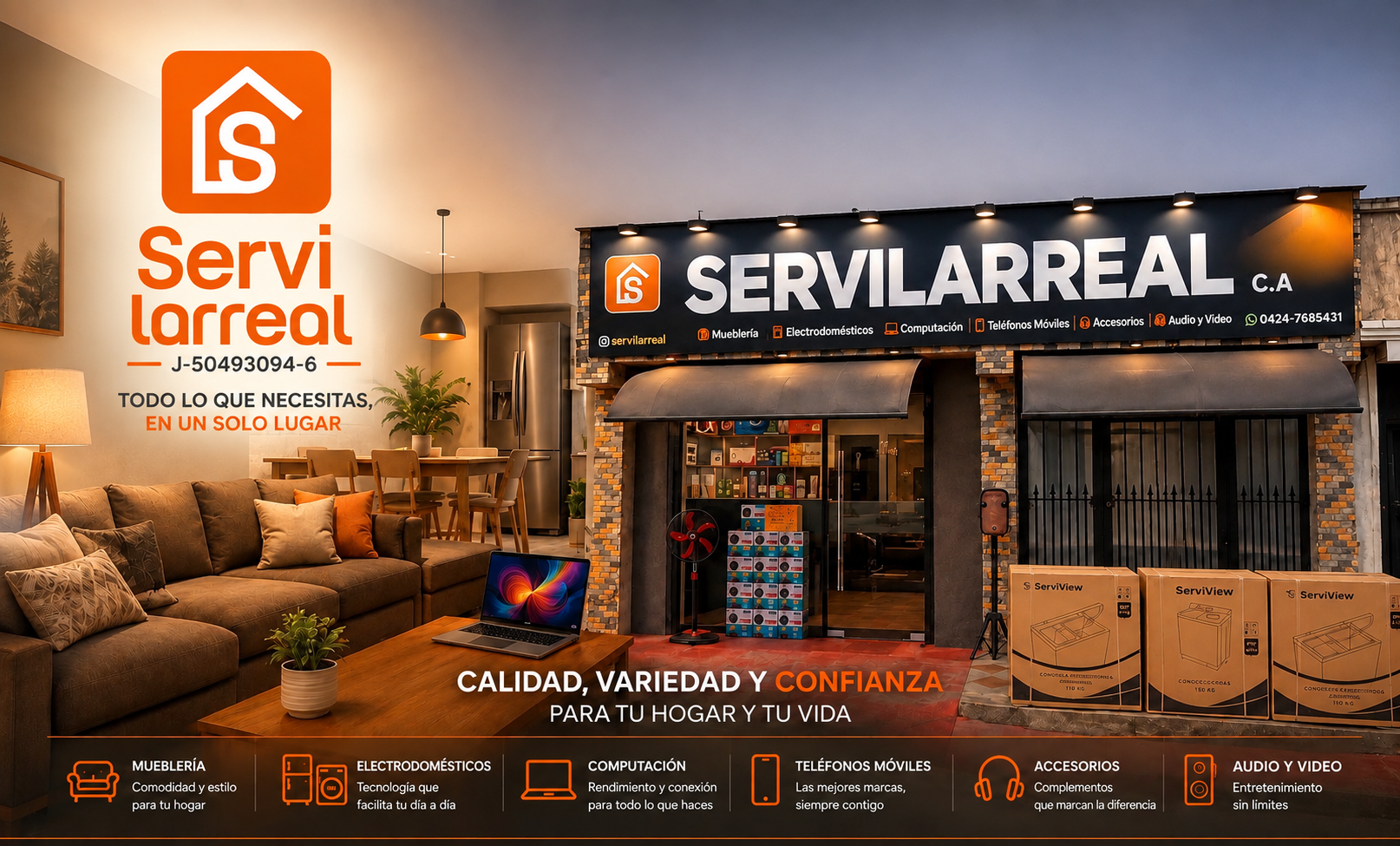 Servilarreal Hogar C.A. — Todo lo que necesitas en un solo lugar
